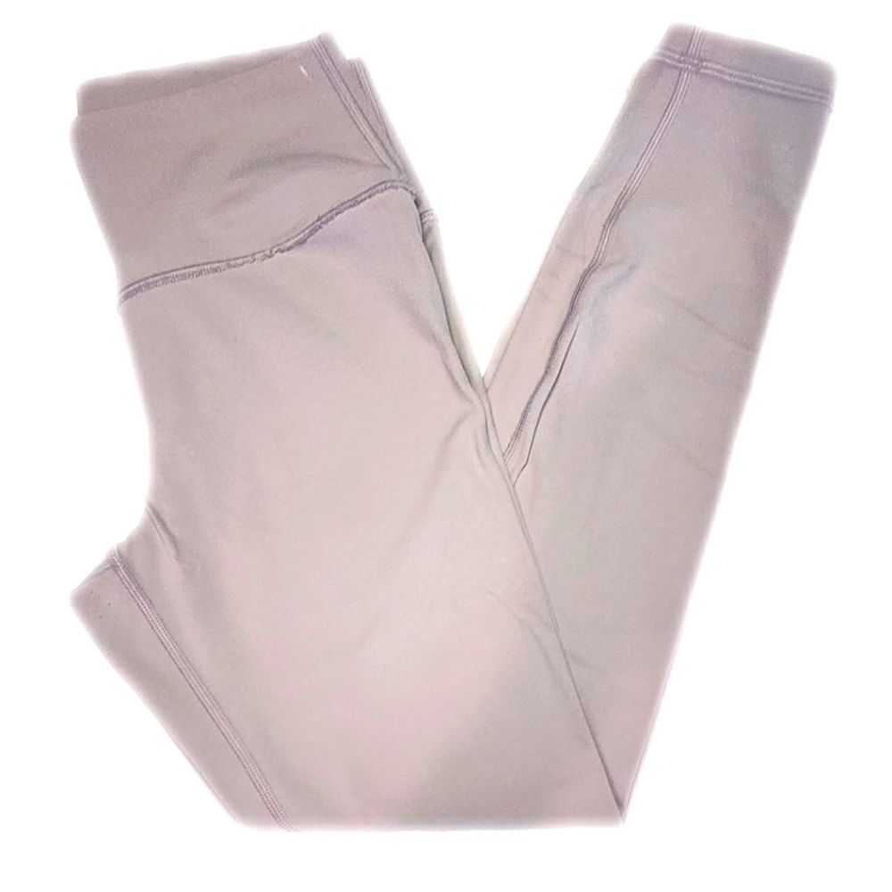 Athleta Transcend Leggings, Color: Light Lavender, Gray, Compression, M